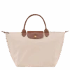 Longchamp Le Pliage Original M Handbag Paper - Recycled Canvas