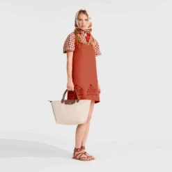 Longchamp Le Pliage Original M Handbag Paper - Recycled Canvas -Longchamp L1623089P71 1