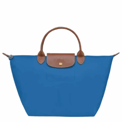 Longchamp Le Pliage Original M Handbag Cobalt - Recycled Canvas