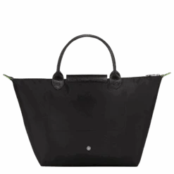 Longchamp Le Pliage Green M Handbag Black - Recycled Canvas -Longchamp L1623919001 3