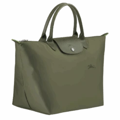 Longchamp Le Pliage Green M Handbag Forest - Recycled Canvas -Longchamp L1623919479 2