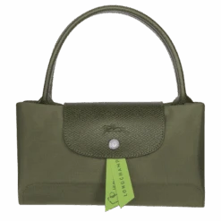 Longchamp Le Pliage Green M Handbag Forest - Recycled Canvas -Longchamp L1623919479 7