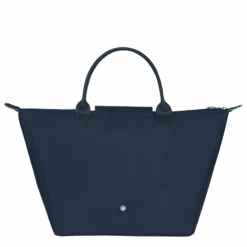 Longchamp Le Pliage Green M Handbag Navy - Recycled Canvas 10 Longchamp Le Pliage Green M Handbag Navy - Recycled Canvas -Longchamp L1623919P68 3