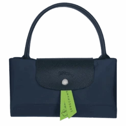 Longchamp Le Pliage Green M Handbag Navy - Recycled Canvas 11 Longchamp Le Pliage Green M Handbag Navy - Recycled Canvas -Longchamp L1623919P68 7