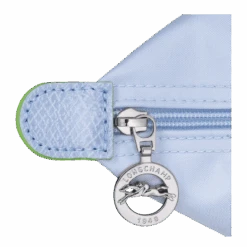 Longchamp Le Pliage Green M Handbag Sky Blue - Recycled Canvas 12 Longchamp Le Pliage Green M Handbag Sky Blue - Recycled Canvas -Longchamp L1623919P79 6