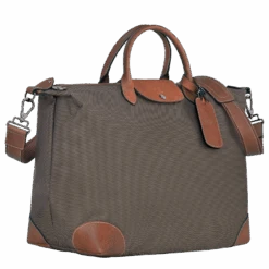 Longchamp Boxford S Travel Bag Brown - Canvas -Longchamp L1624080042 2