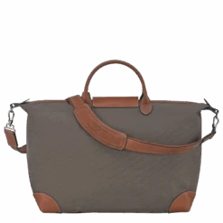 Longchamp Boxford S Travel Bag Brown - Canvas -Longchamp L1624080042 3