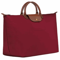 Longchamp Le Pliage Original S Travel Bag Red - Recycled Canvas -Longchamp L1624089P59 2