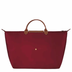 Longchamp Le Pliage Original S Travel Bag Red - Recycled Canvas -Longchamp L1624089P59 3