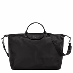 Longchamp Le Pliage Xtra S Travel Bag Black - Leather