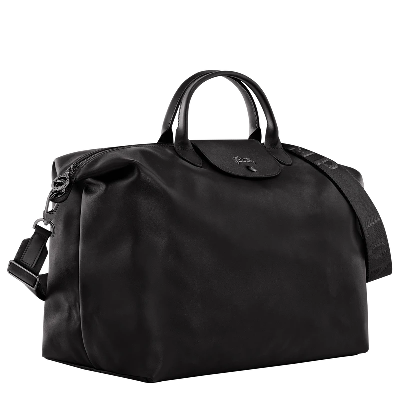 Longchamp Le Pliage Xtra S Travel Bag Black - Leather 4 Longchamp Le Pliage Xtra S Travel Bag Black - Leather - Image 3