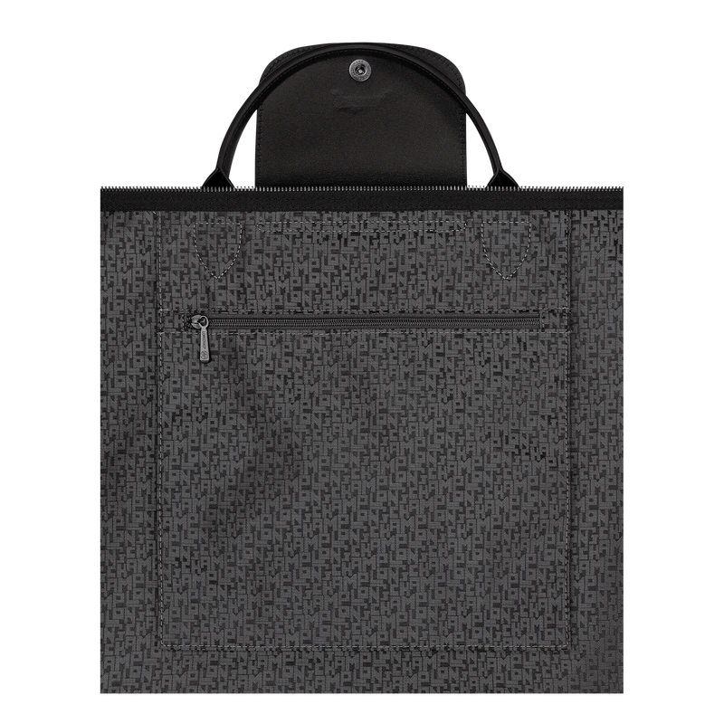 Longchamp Le Pliage Xtra S Travel Bag Black - Leather 6 Longchamp Le Pliage Xtra S Travel Bag Black - Leather - Image 5