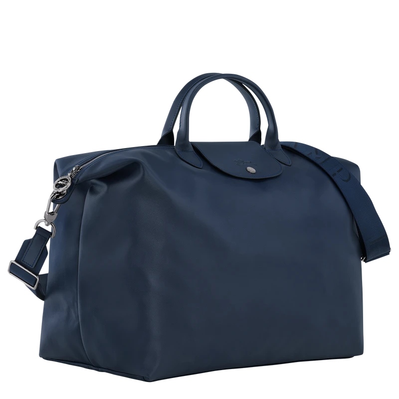 Longchamp Le Pliage Xtra S Travel Bag Navy - Leather 5 Longchamp Le Pliage Xtra S Travel Bag Navy - Leather - Image 3