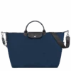 Longchamp Le Pliage Energy S Travel Bag Navy - Recycled Canvas