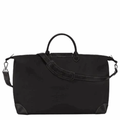 Longchamp Boxford M Travel Bag Black - Canvas 9 Longchamp Boxford M Travel Bag Black - Canvas -Longchamp L1625080001 3