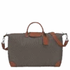 Longchamp Boxford M Travel Bag Brown - Canvas -Longchamp L1625080042 0