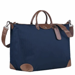 Longchamp Boxford M Travel Bag Blue - Canvas -Longchamp L1625080127 2