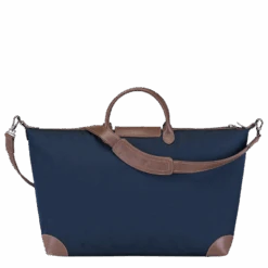 Longchamp Boxford M Travel Bag Blue - Canvas -Longchamp L1625080127 3