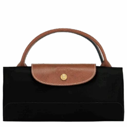 Longchamp Le Pliage Original M Travel Bag Black - Recycled Canvas 11 Longchamp Le Pliage Original M Travel Bag Black - Recycled Canvas -Longchamp L1625089001 7