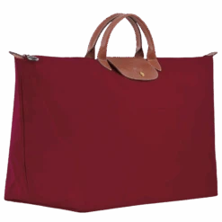 Longchamp Le Pliage Original M Travel Bag Red - Recycled Canvas -Longchamp L1625089P59 2