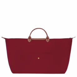 Longchamp Le Pliage Original M Travel Bag Red - Recycled Canvas -Longchamp L1625089P59 3