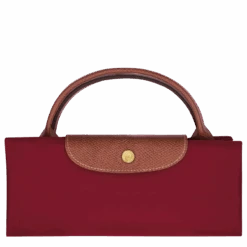 Longchamp Le Pliage Original M Travel Bag Red - Recycled Canvas -Longchamp L1625089P59 7