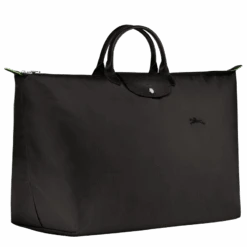 Longchamp Le Pliage Green M Travel Bag Black - Recycled Canvas -Longchamp L1625919001 2