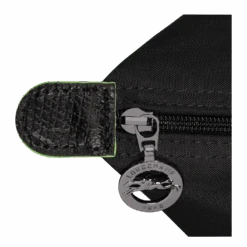Longchamp Le Pliage Green M Travel Bag Black - Recycled Canvas -Longchamp L1625919001 6