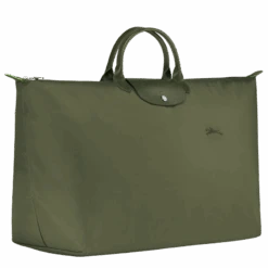 Longchamp Le Pliage Green M Travel Bag Forest - Recycled Canvas 9 Longchamp Le Pliage Green M Travel Bag Forest - Recycled Canvas -Longchamp L1625919479 2