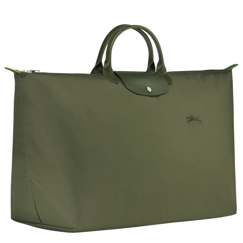 Longchamp Le Pliage Green M Travel Bag Forest - Recycled Canvas 5 Longchamp Le Pliage Green M Travel Bag Forest - Recycled Canvas - Image 3