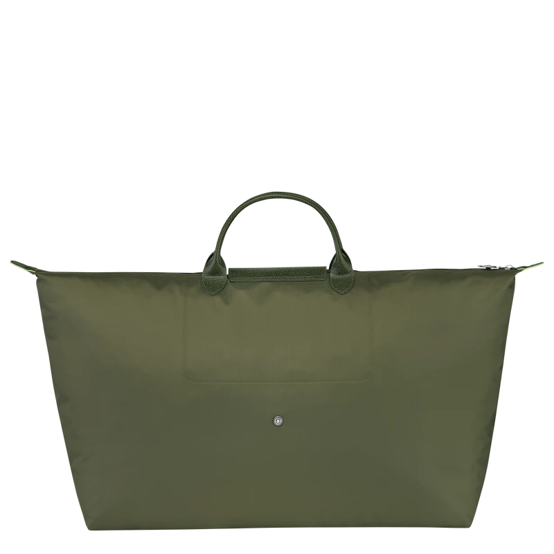 Longchamp Le Pliage Green M Travel Bag Forest - Recycled Canvas 6 Longchamp Le Pliage Green M Travel Bag Forest - Recycled Canvas - Image 4
