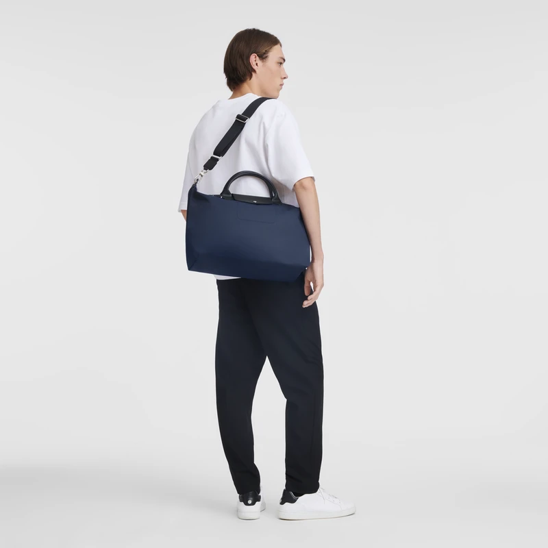 Longchamp Le Pliage Energy XL Handbag Navy - Recycled Canvas 4 Longchamp Le Pliage Energy XL Handbag Navy - Recycled Canvas - Image 2
