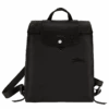 Longchamp Le Pliage Green Backpack Black - Recycled Canvas -Longchamp L1699919001 0