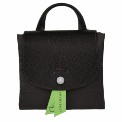 Longchamp Le Pliage Green Backpack Black - Recycled Canvas -Longchamp L1699919001 7