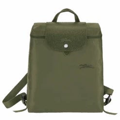 Longchamp Le Pliage Green Backpack Forest - Recycled Canvas