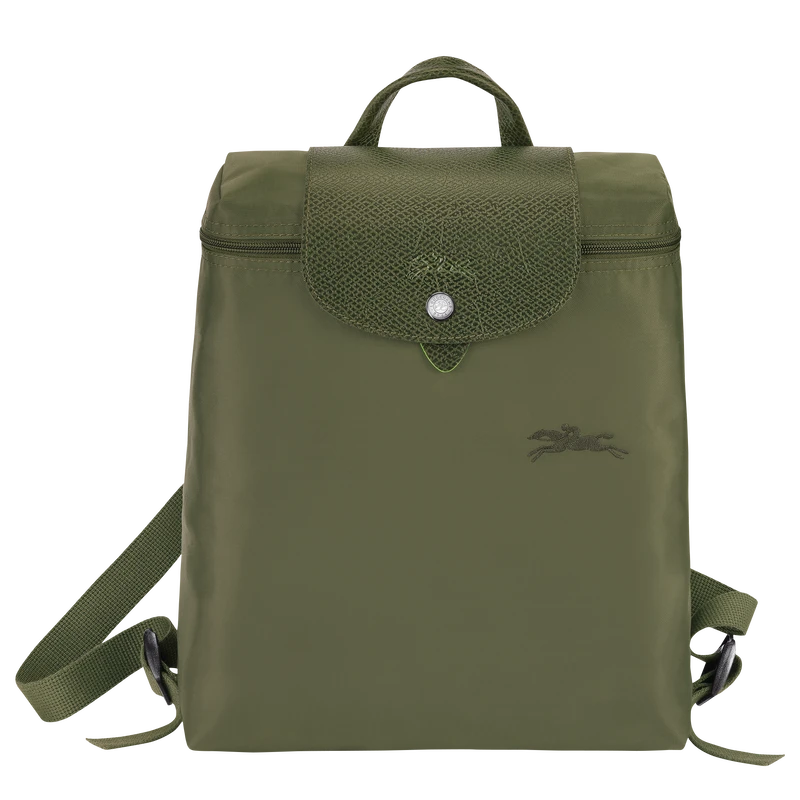 Longchamp Le Pliage Green Backpack Forest - Recycled Canvas 3 Longchamp Le Pliage Green Backpack Forest - Recycled Canvas