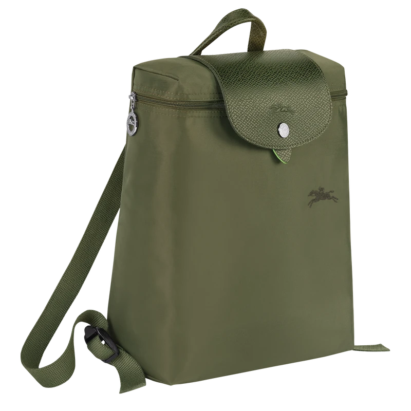 Longchamp Le Pliage Green Backpack Forest - Recycled Canvas 5 Longchamp Le Pliage Green Backpack Forest - Recycled Canvas - Image 3