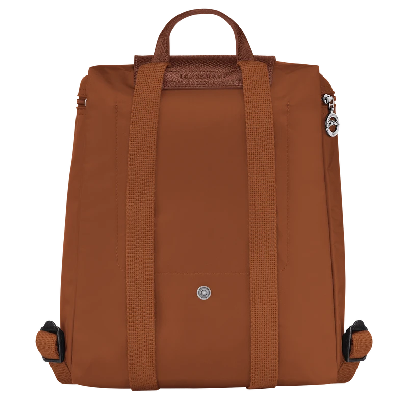 Longchamp Le Pliage Green Backpack Cognac - Recycled Canvas 5 Longchamp Le Pliage Green Backpack Cognac - Recycled Canvas - Image 3