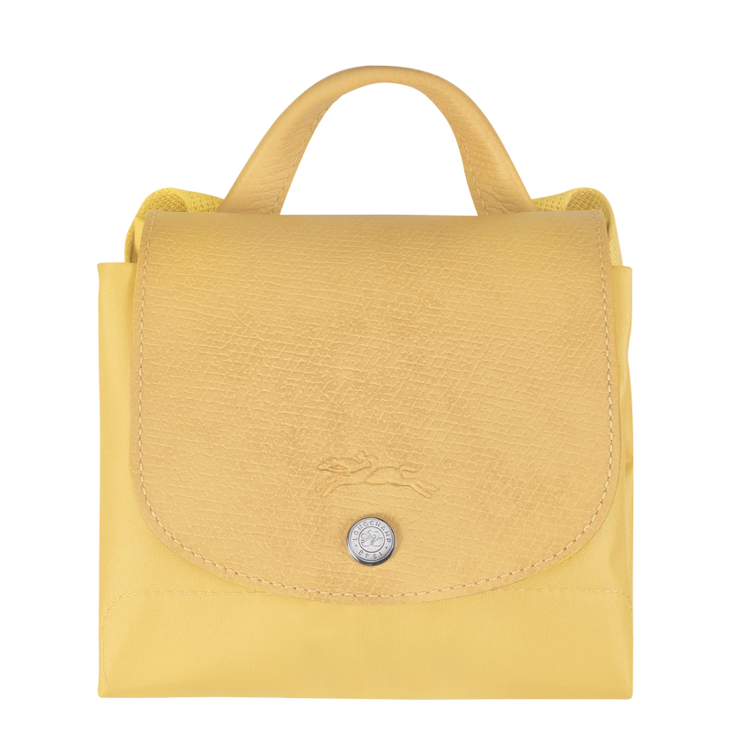 Longchamp Le Pliage Green Backpack Wheat - Recycled Canvas 7 Longchamp Le Pliage Green Backpack Wheat - Recycled Canvas - Image 5