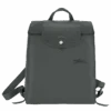 Longchamp Le Pliage Green Backpack Graphite - Recycled Canvas 2 Longchamp Le Pliage Green Backpack Graphite - Recycled Canvas -Longchamp L1699919P66 0