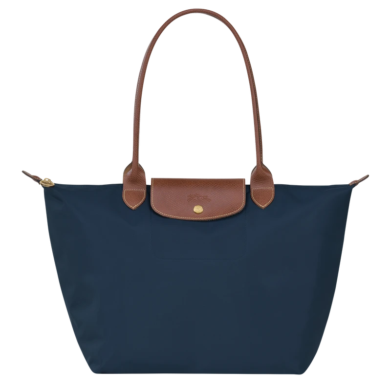 Longchamp Le Pliage Original L Tote Bag Navy - Recycled Canvas 3 Longchamp Le Pliage Original L Tote Bag Navy - Recycled Canvas