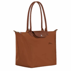 Longchamp Le Pliage Green L Tote Bag Cognac - Recycled Canvas 10 Longchamp Le Pliage Green L Tote Bag Cognac - Recycled Canvas -Longchamp L1899919504 2