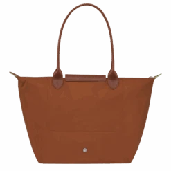 Longchamp Le Pliage Green L Tote Bag Cognac - Recycled Canvas 11 Longchamp Le Pliage Green L Tote Bag Cognac - Recycled Canvas -Longchamp L1899919504 3