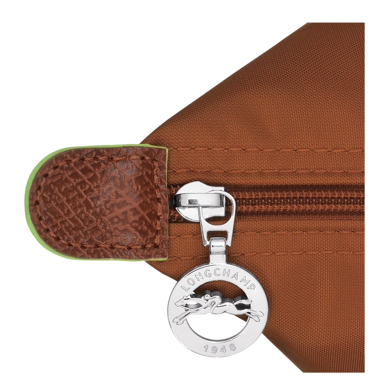 Longchamp Le Pliage Green L Tote Bag Cognac - Recycled Canvas 7 Longchamp Le Pliage Green L Tote Bag Cognac - Recycled Canvas - Image 5