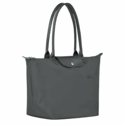 Longchamp Le Pliage Green L Tote Bag Graphite - Recycled Canvas -Longchamp L1899919P66 2