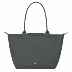 Longchamp Le Pliage Green L Tote Bag Graphite - Recycled Canvas -Longchamp L1899919P66 3