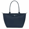 Longchamp Le Pliage Green L Tote Bag Navy - Recycled Canvas 2 Longchamp Le Pliage Green L Tote Bag Navy - Recycled Canvas -Longchamp L1899919P68 0