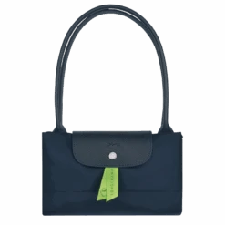 Longchamp Le Pliage Green L Tote Bag Navy - Recycled Canvas 11 Longchamp Le Pliage Green L Tote Bag Navy - Recycled Canvas -Longchamp L1899919P68 7
