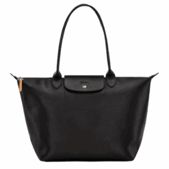Longchamp Le Pliage City L Tote Bag Black - Canvas
