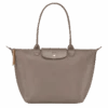 Longchamp Le Pliage City L Tote Bag Taupe - Canvas -Longchamp L1899HYQ015 0